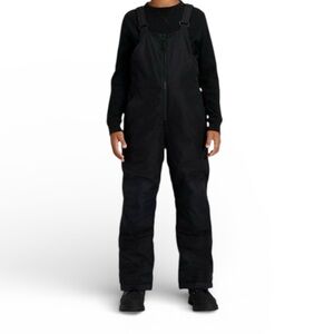 Youth Size Large Black Snow Bib with Extra Under Layer Top & Bottoms